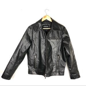 Guess Faux leather Moto Jacket SMALL